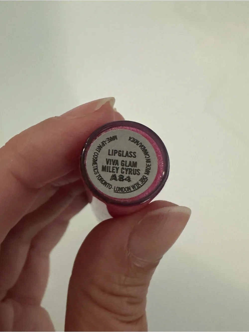 MAC Cosmetics Lipglass Viva Glam Miley Cyrus nwob